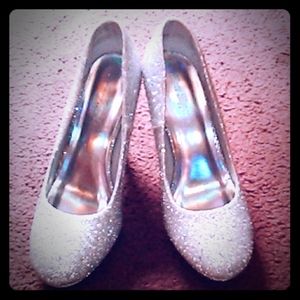 Sparkly High Heel Shoes